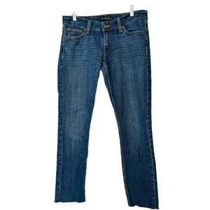 Levi’s Too Superlow 524 Distressed Hems Jeans